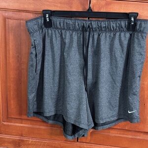 Nike Grey women’s athletic shorts